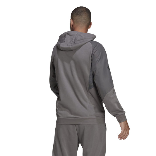Sudadera Capucha Hombre Entrenamiento TTW Gris adidas
