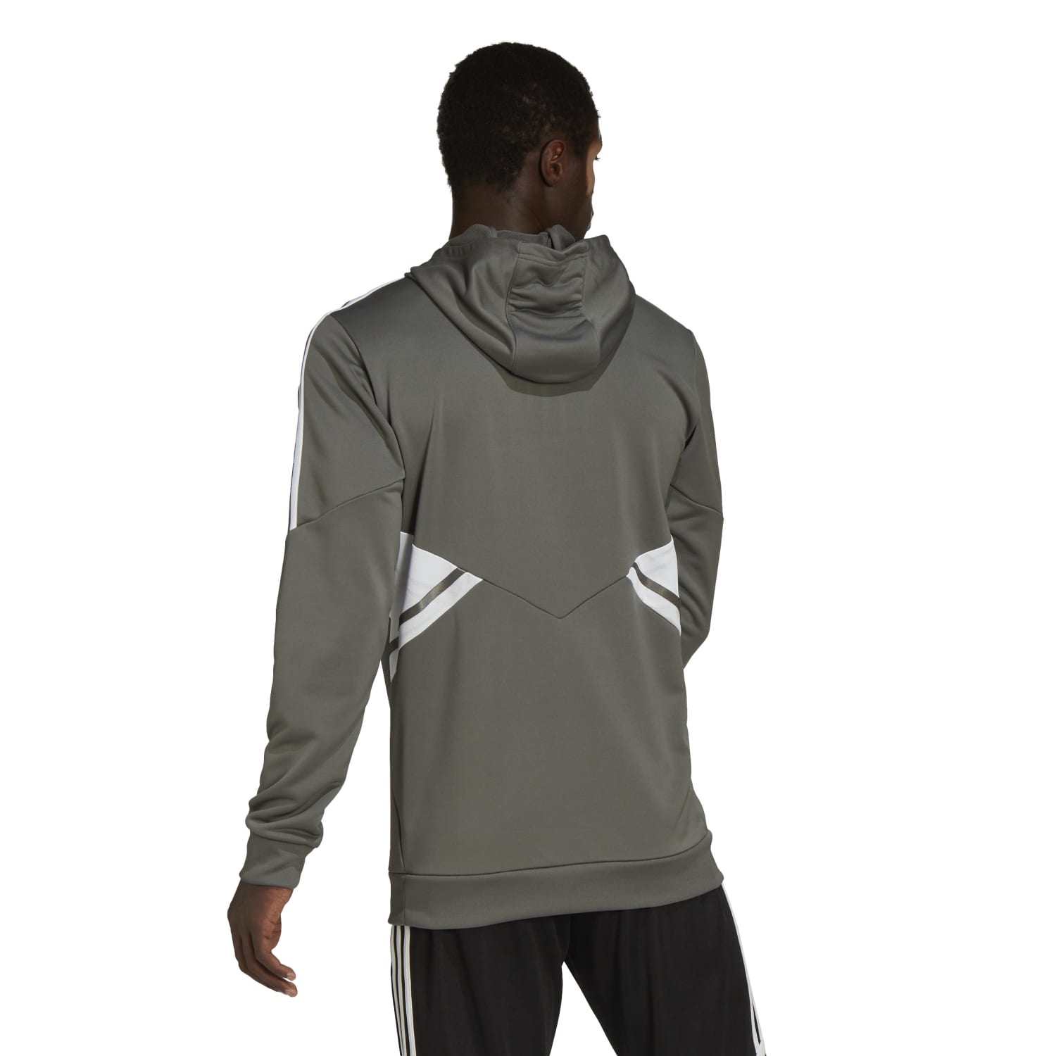 Sudadera Capucha Entrenamiento TTW Gris adidas
