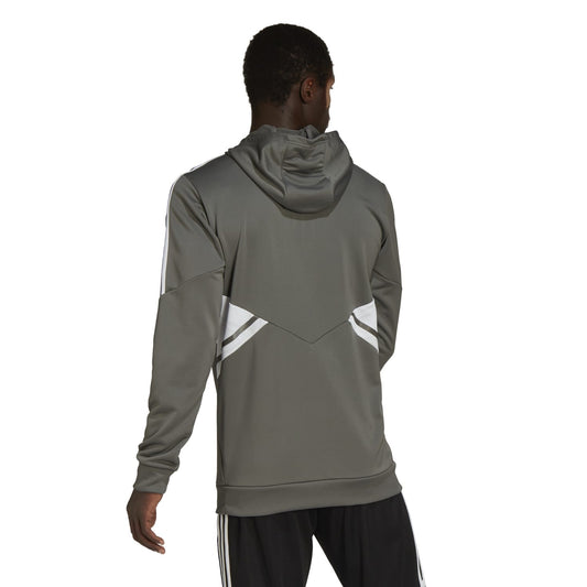 Sudadera Capucha Entrenamiento TTW Gris adidas