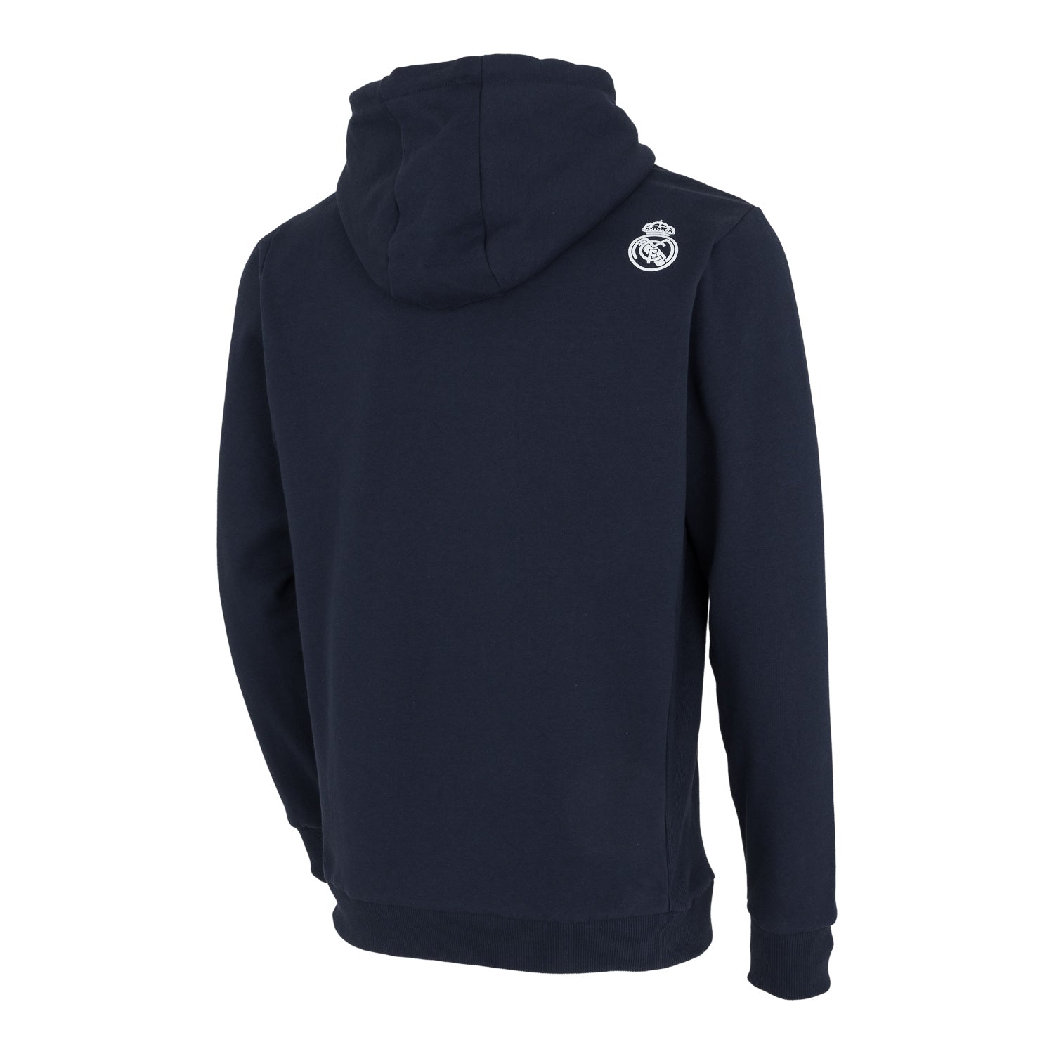 Sudadera Capucha Hombre Texto Azul Marino/Blanco