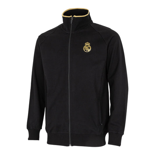 Sudadera Cremallera Hombre Black & Gold