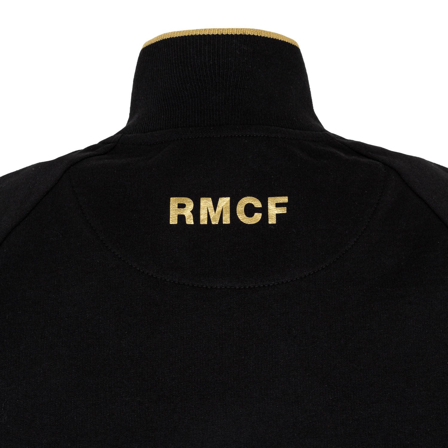 Sudadera Cremallera Hombre Black & Gold