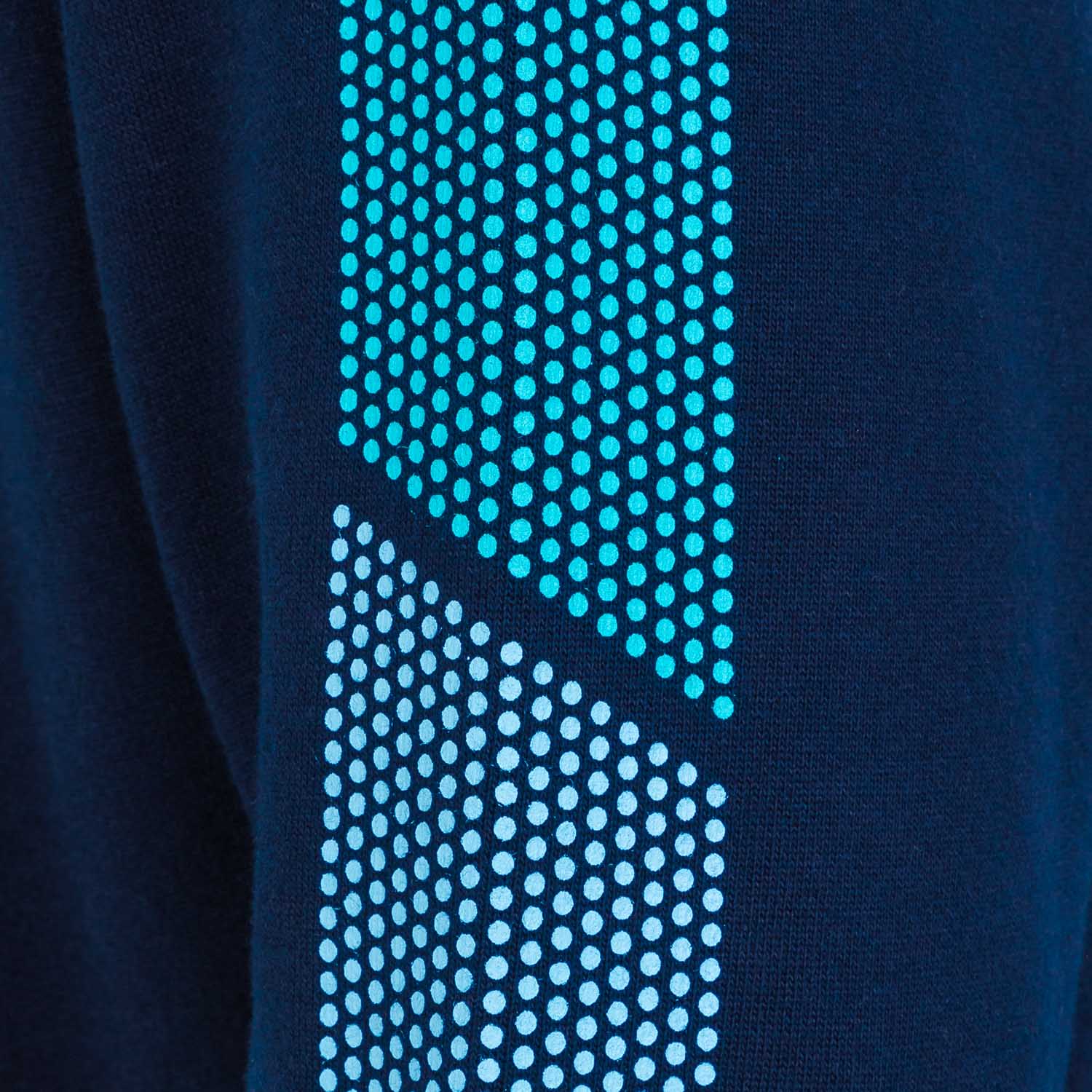 Sudadera Madrid Sky Hombre Cremallera Azul