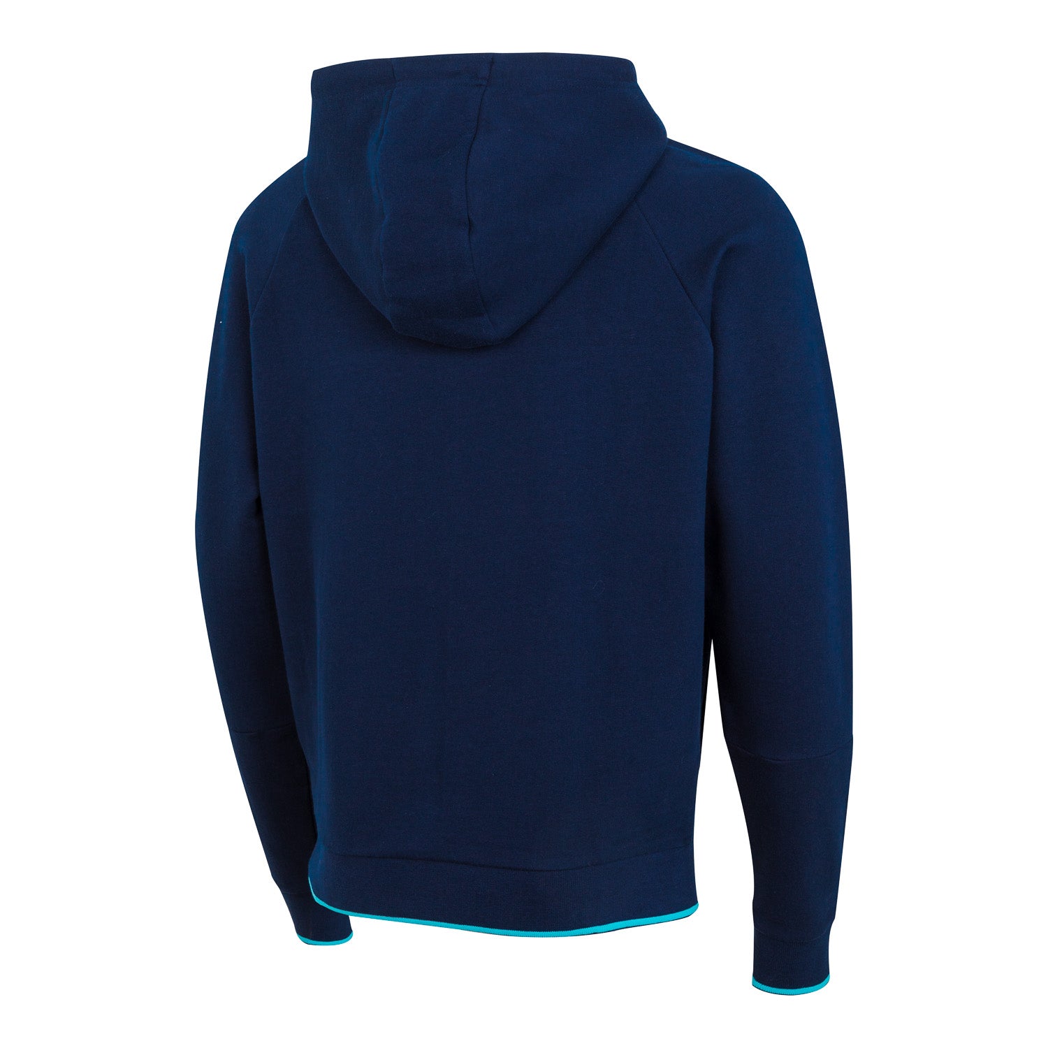 Sudadera Madrid Sky Hombre Cremallera Parcial Azul