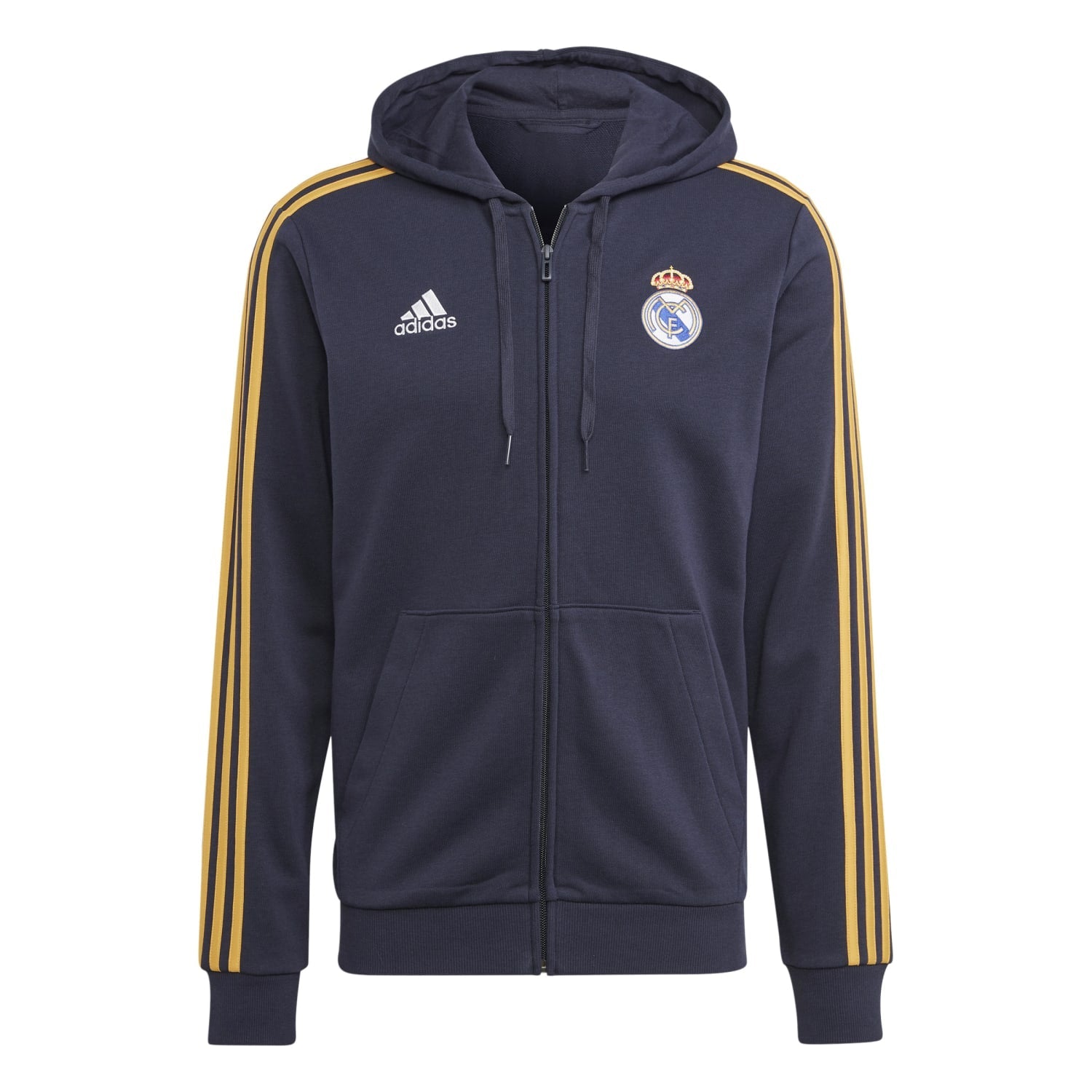 Sudadera Capucha adidas Hombre DNA 23/24 Azul Marino