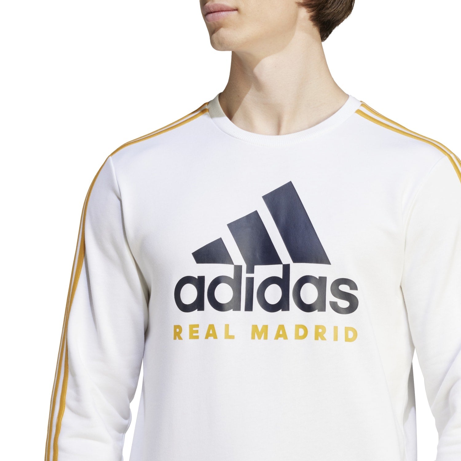 Sudadera adidas Hombre DNA Logo 23/24 Blanca