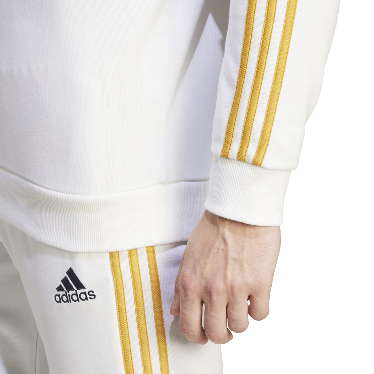 Sudadera adidas Hombre DNA Logo 23/24 Blanca