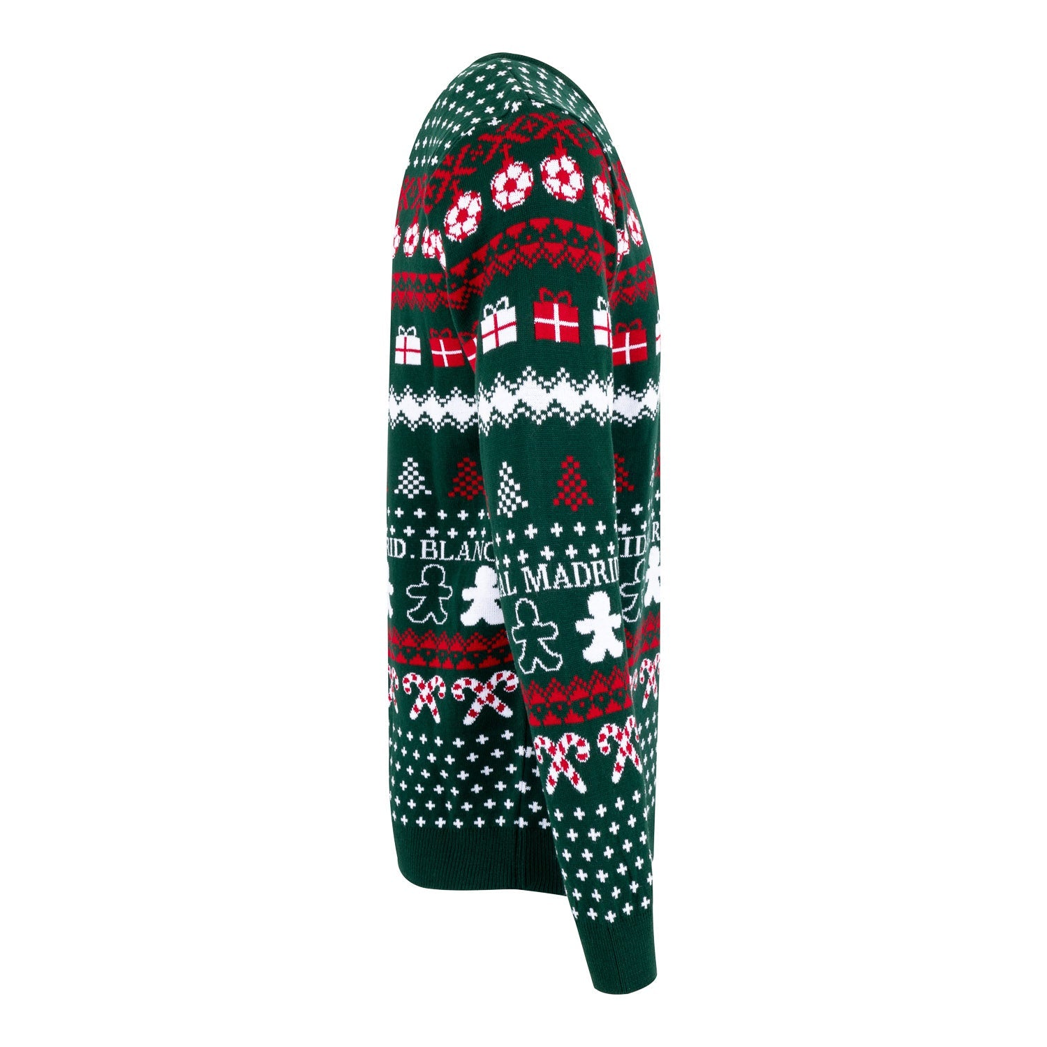 Jersey Navideño Escudo Verde/Multicolor