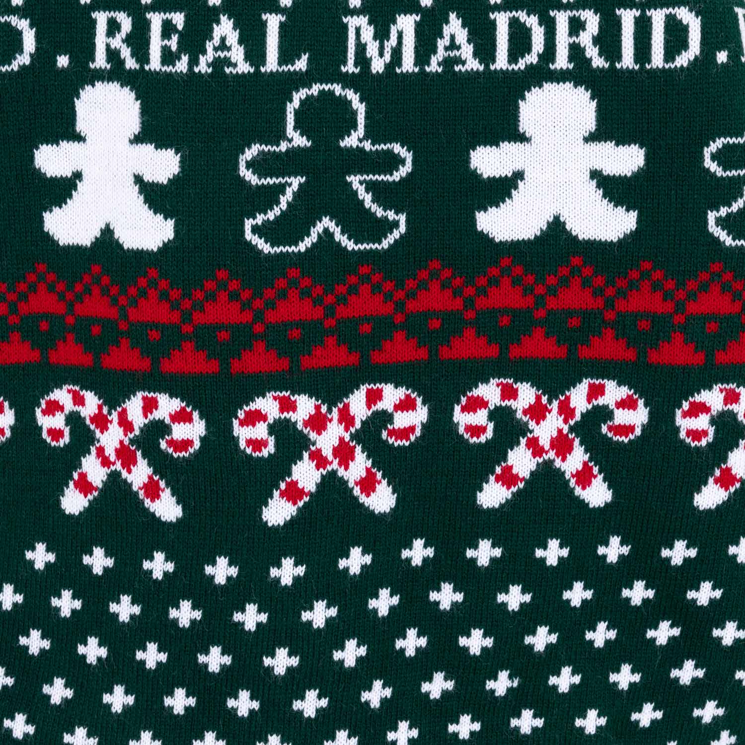 Jersey Navideño Escudo Verde/Multicolor