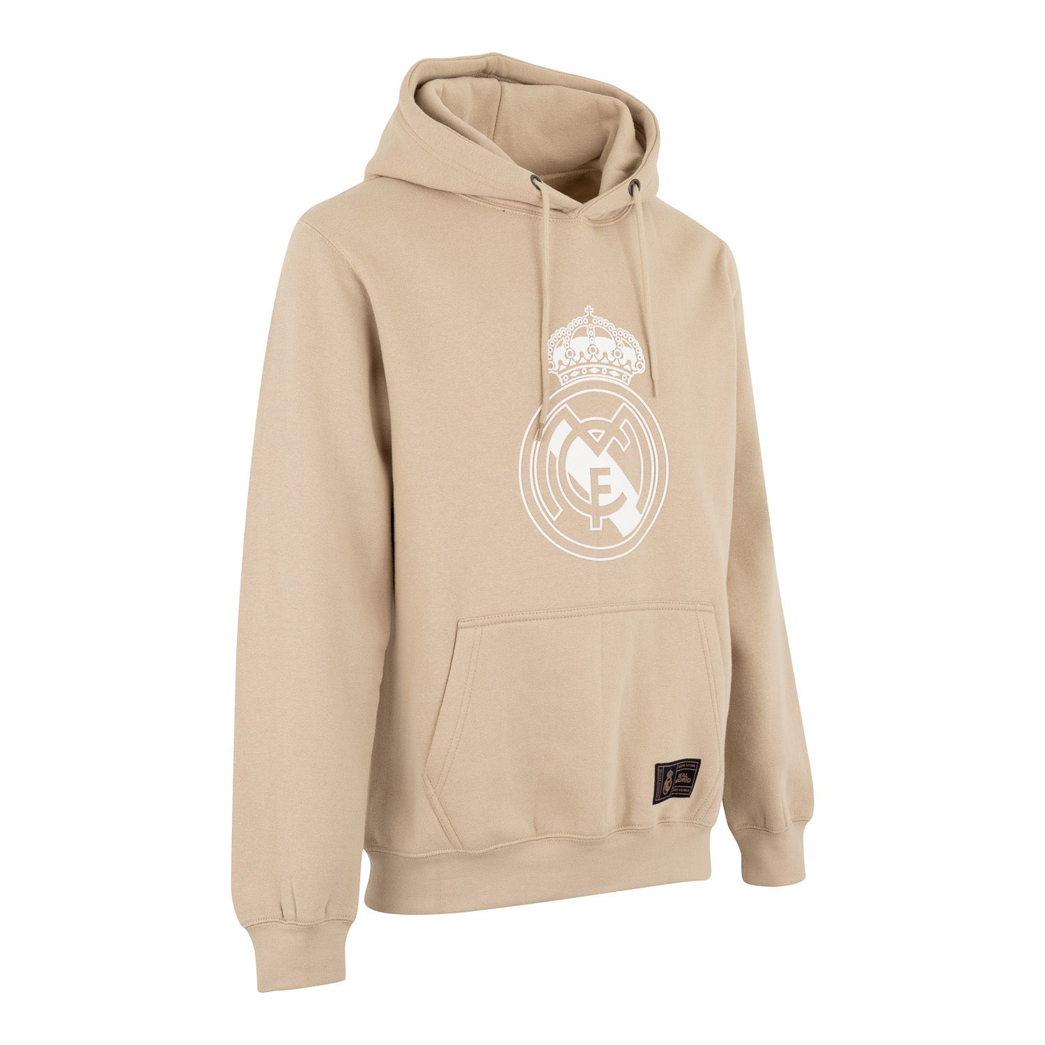 Sudadera Capucha Hombre Escudo Caqui