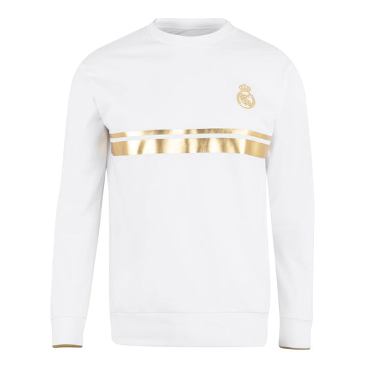 Sudadera Hombre White & Gold