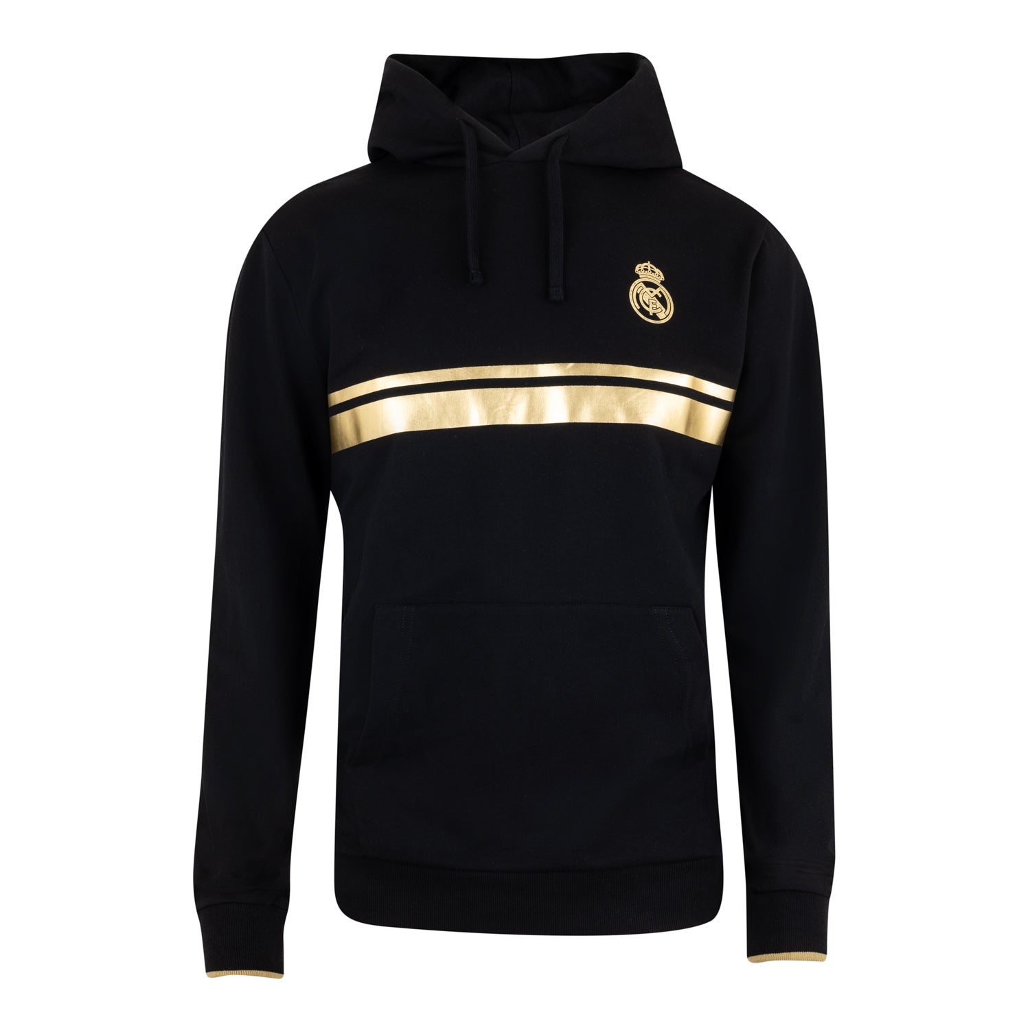 Sudadera Capucha Hombre Black & Gold
