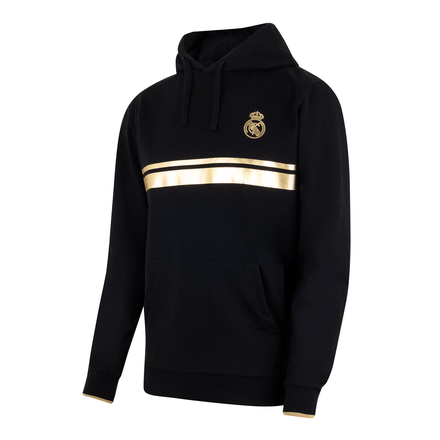 Sudadera Capucha Hombre Black & Gold