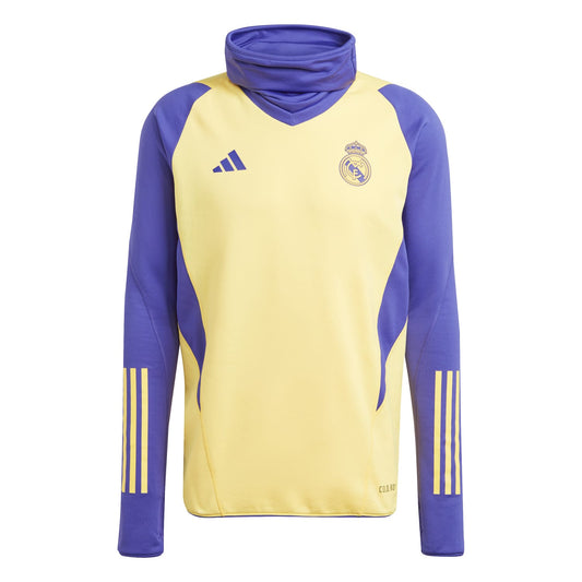Sudadera Forro Hombre Entrenamiento Amarilla 23/24