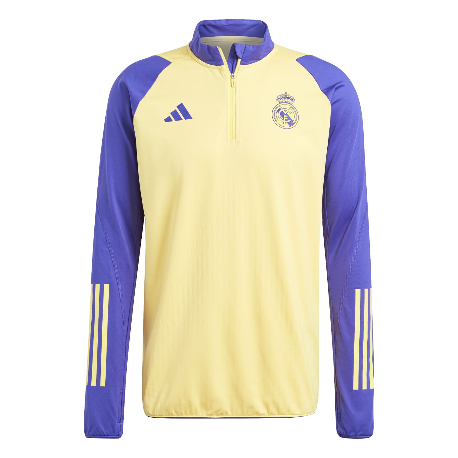 Sudadera Chándal Pro Hombre Entrenamiento Amarilla 23/24