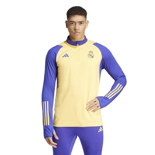 Sudadera Chándal Pro Hombre Entrenamiento Amarilla 23/24