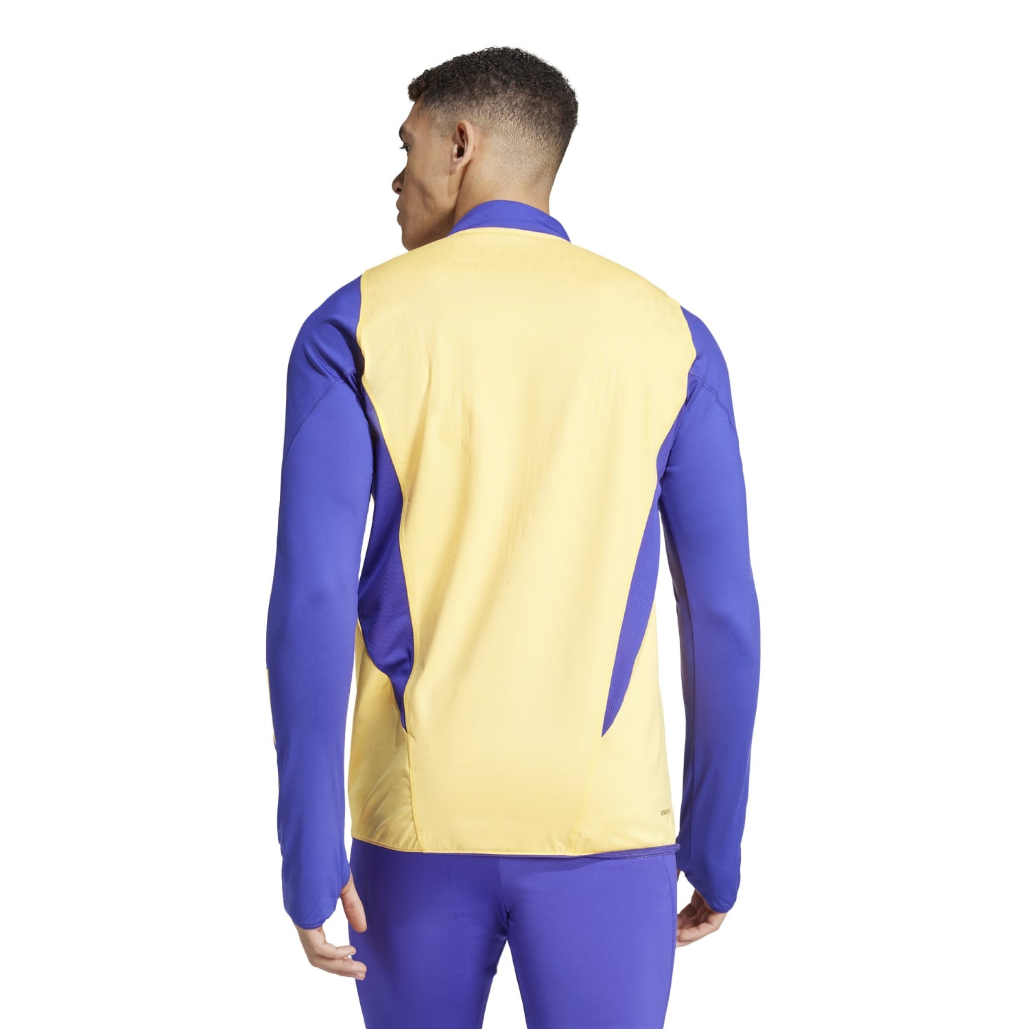 Sudadera Chándal Pro Hombre Entrenamiento Amarilla 23/24