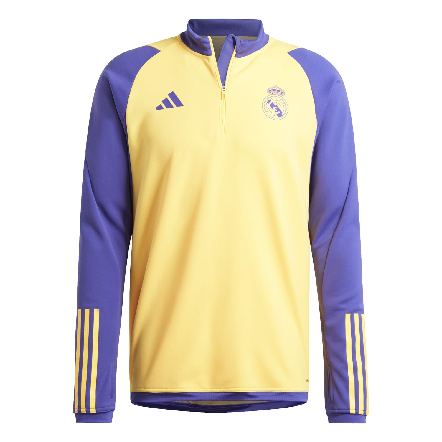 Sudadera Chándal Hombre Entrenamiento Amarilla 23/24