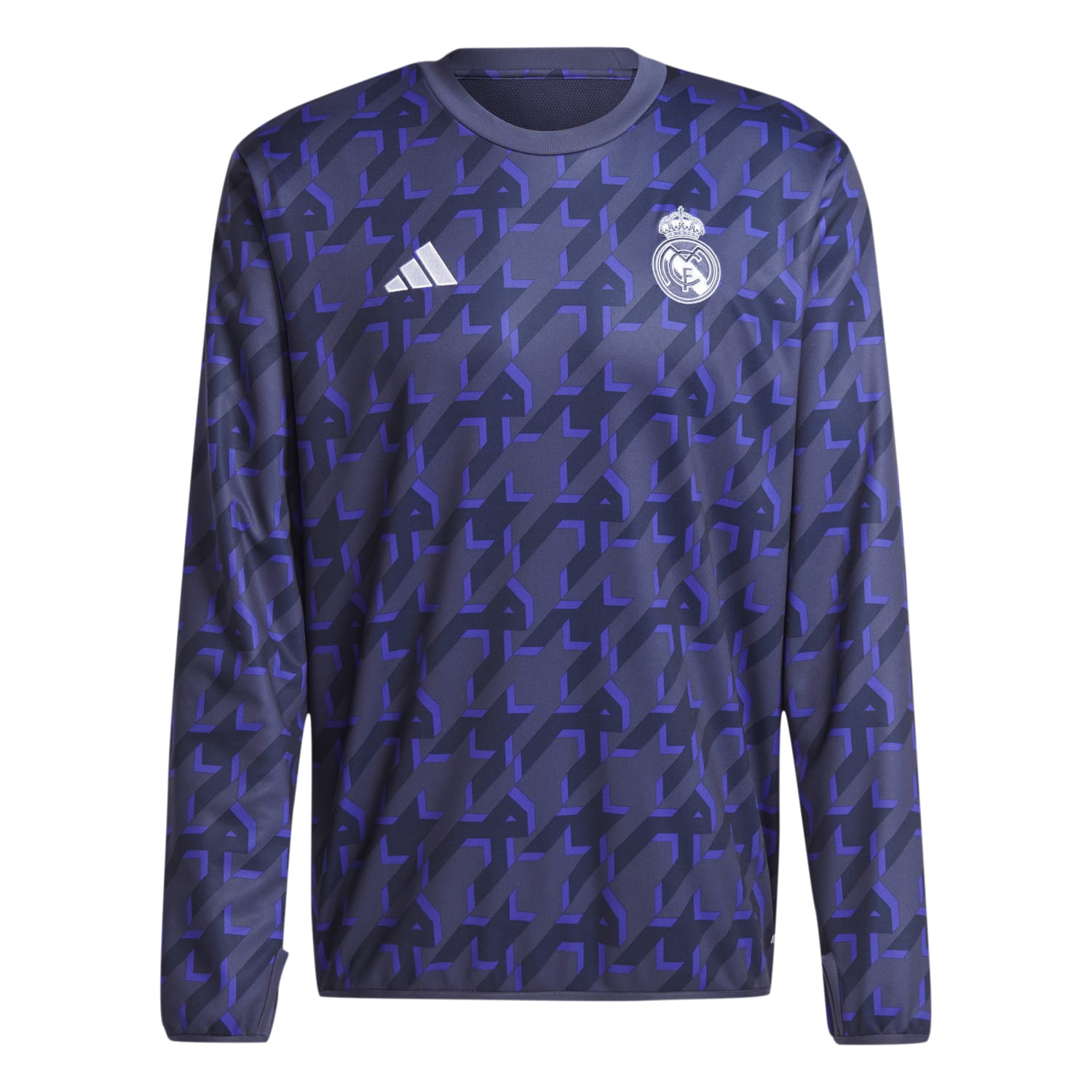 Sudadera Hombre Calentamiento Azul 23/24