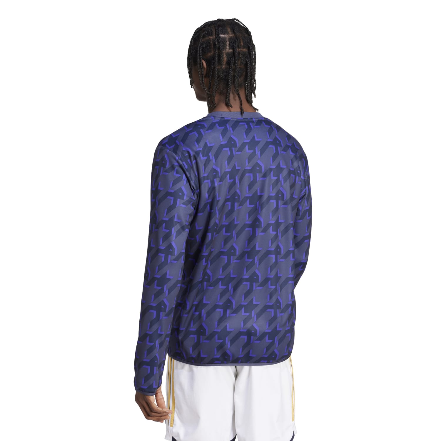 Sudadera Hombre Calentamiento Azul 23/24