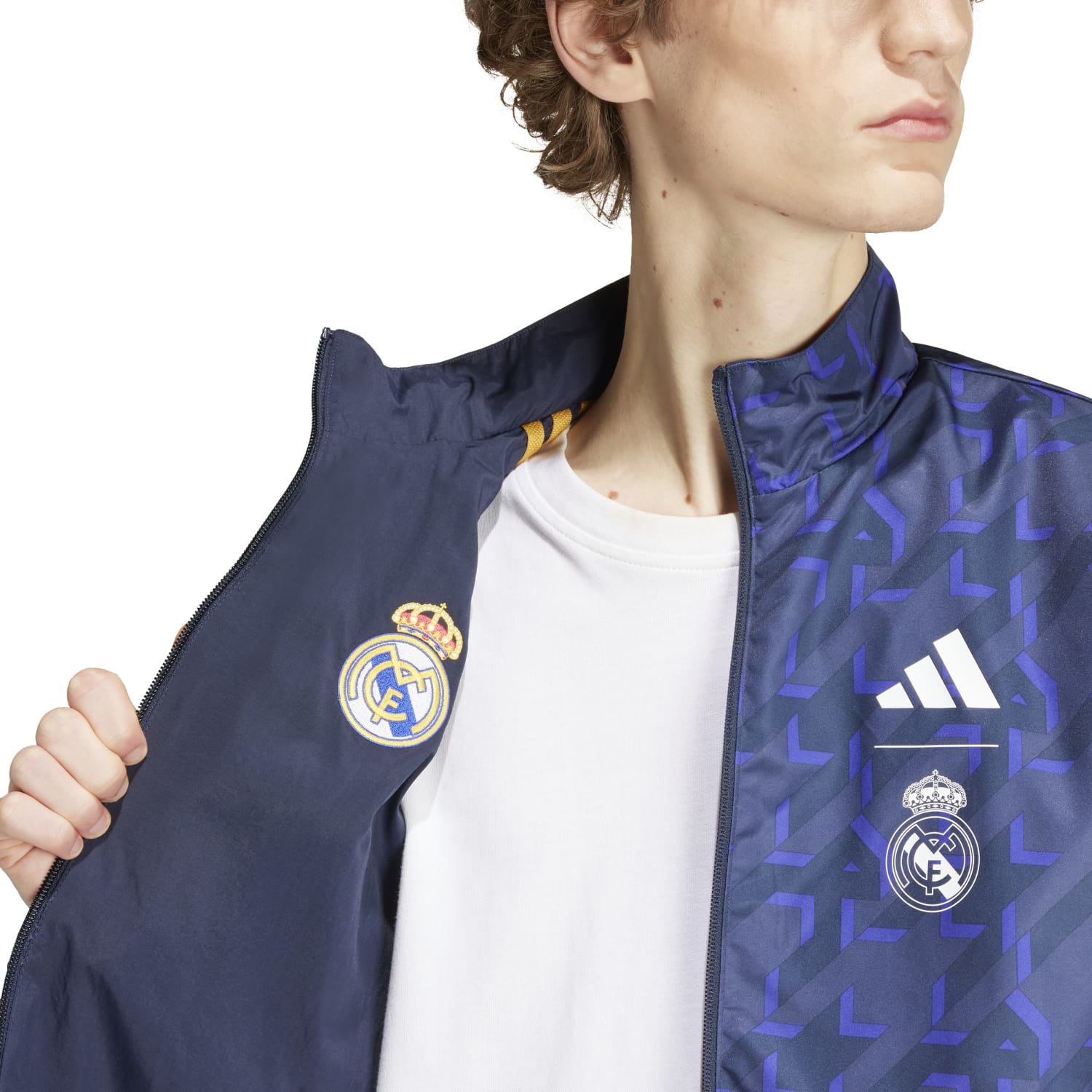 Chaqueta Reversible Himno Hombre Azul 23/24