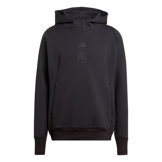 Sudadera Capucha Hombre adidas Real Urban Negra