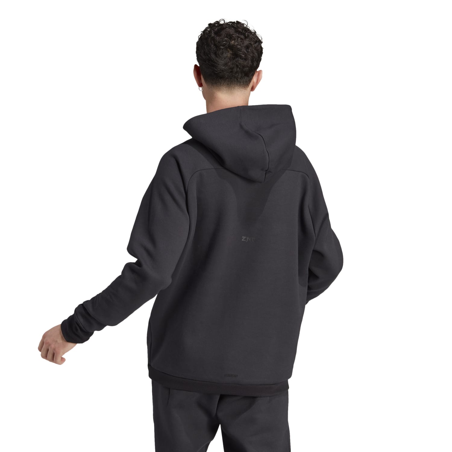 Sudadera Capucha Hombre adidas Real Urban Negra