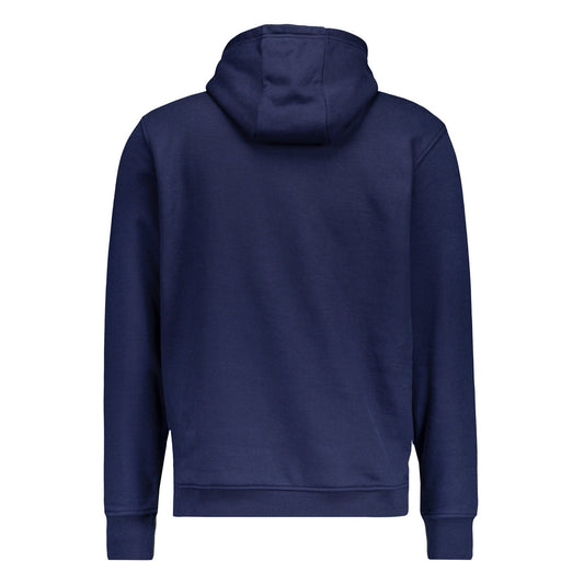 Sudadera Capucha Azul Hombre ECO Essentials Real Madrid Escudo Color