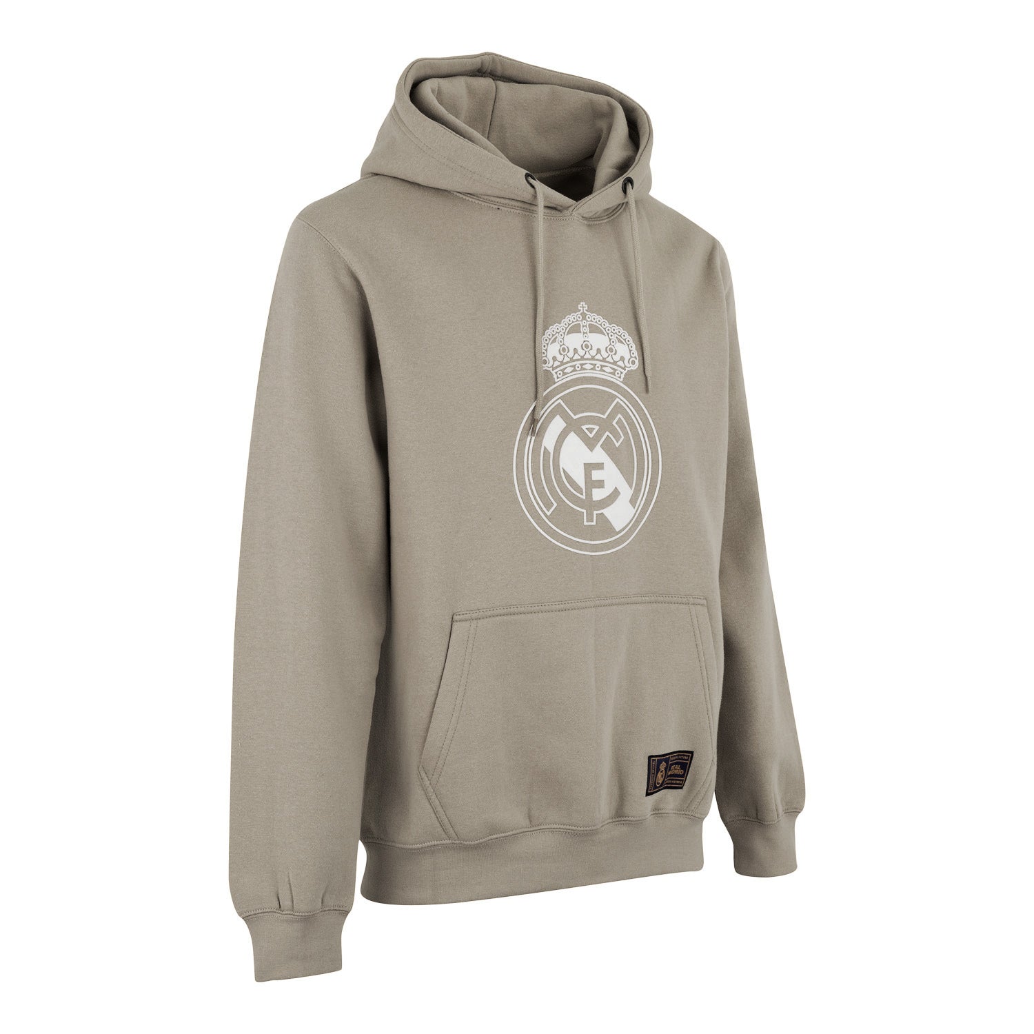 Sudadera Capucha Hombre Escudo Oliva
