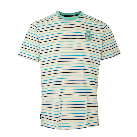 Sunset Festival Camiseta Hombre Tinte en Hilo Blanco Roto