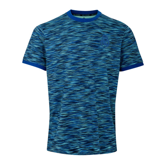 Sunset Festival Camiseta Hombre Teñido Espacial Azul