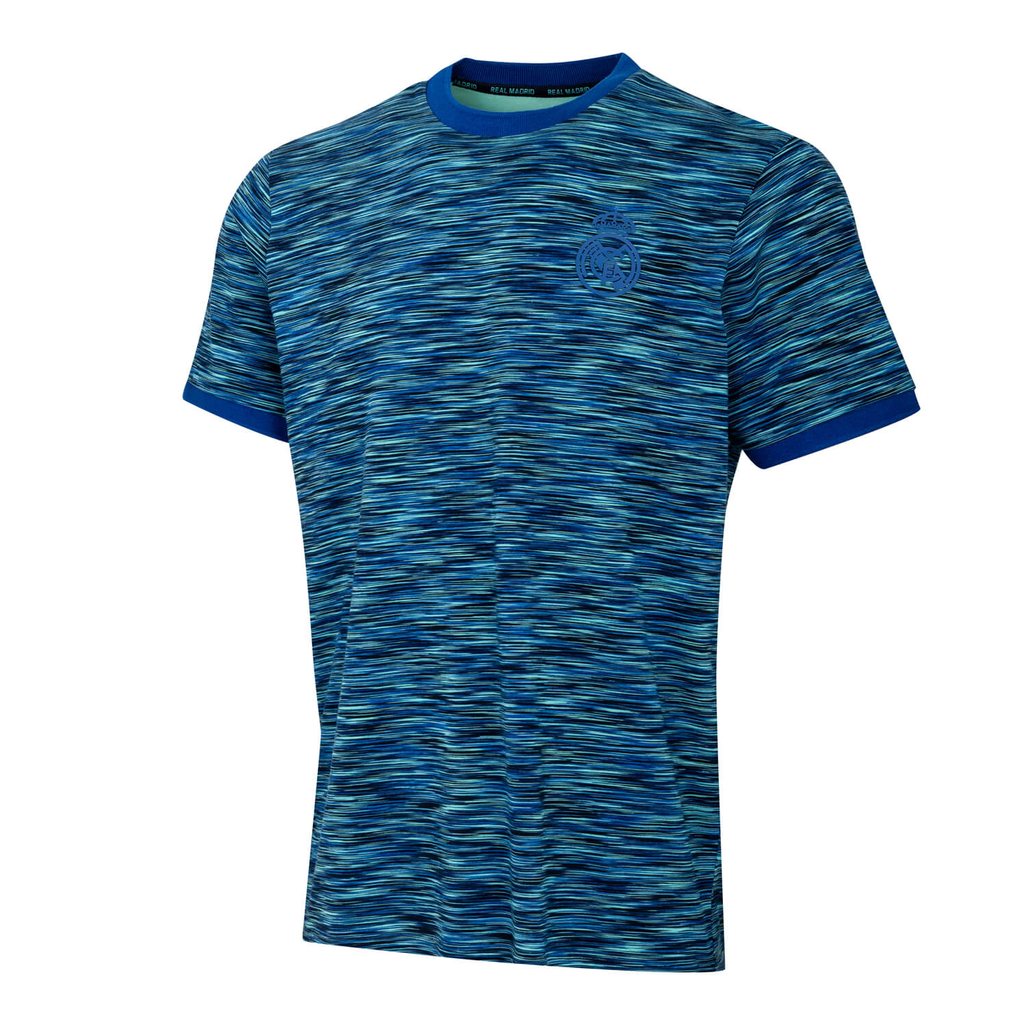 Sunset Festival Camiseta Hombre Teñido Espacial Azul