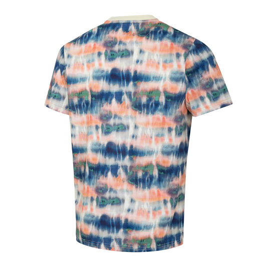 Sunset Festival Camiseta Hombre Teñido Anudado Multicolor