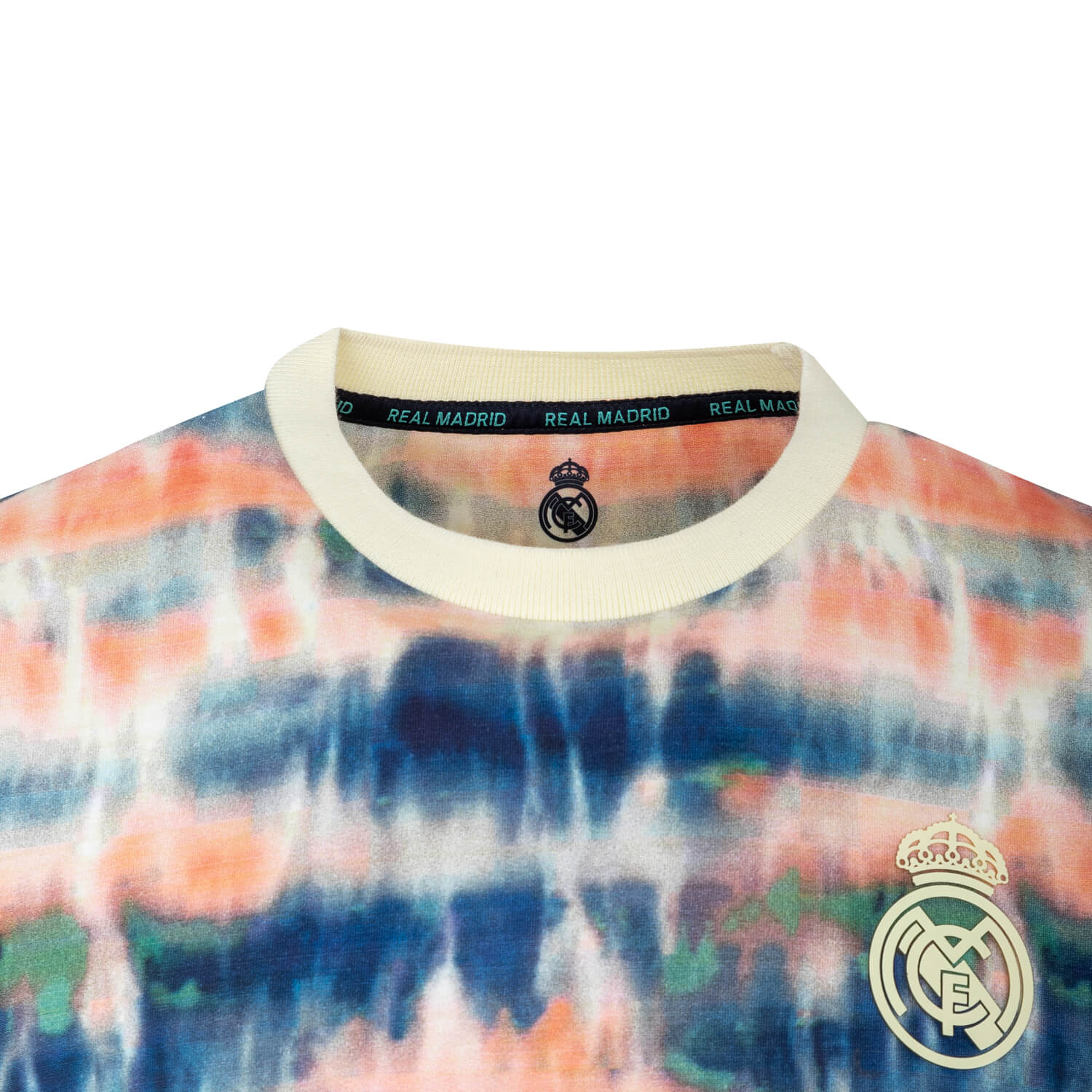 Sunset Festival Camiseta Hombre Teñido Anudado Multicolor