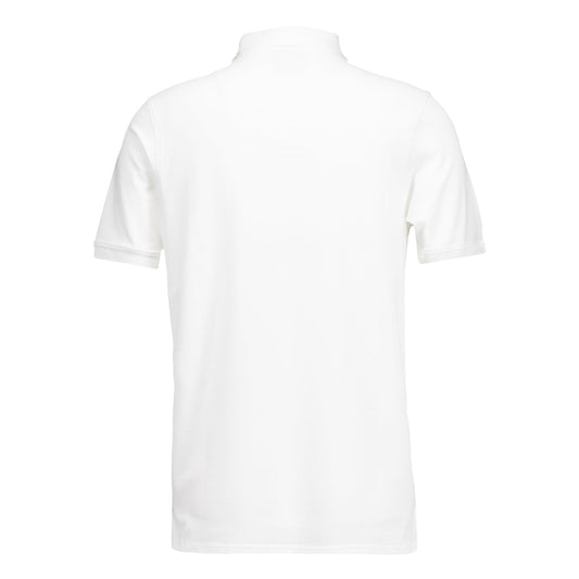 Polo Blanco Hombre ECO Essentials Real Madrid Escudo Color