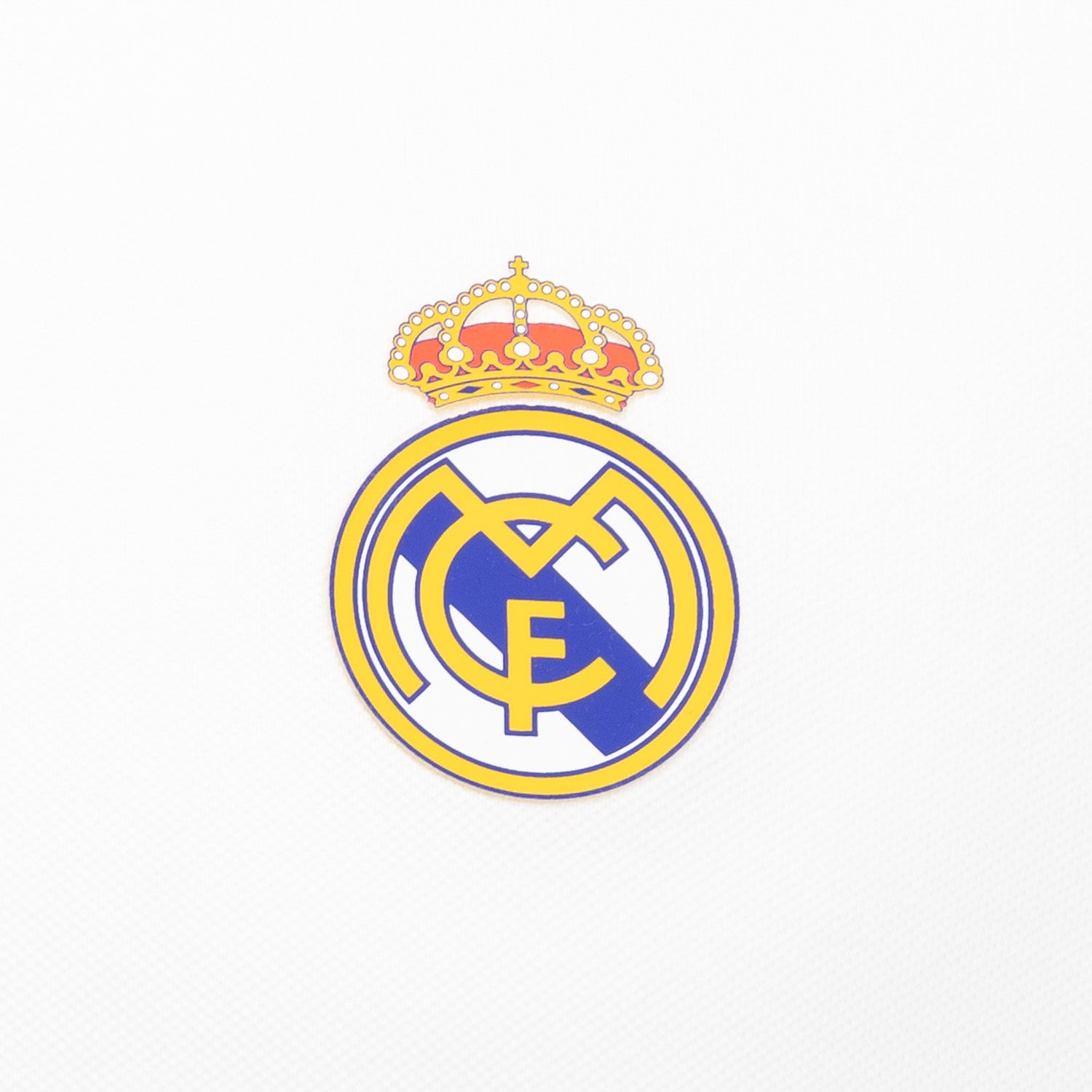 Polo Blanco Hombre ECO Essentials Real Madrid Escudo Color