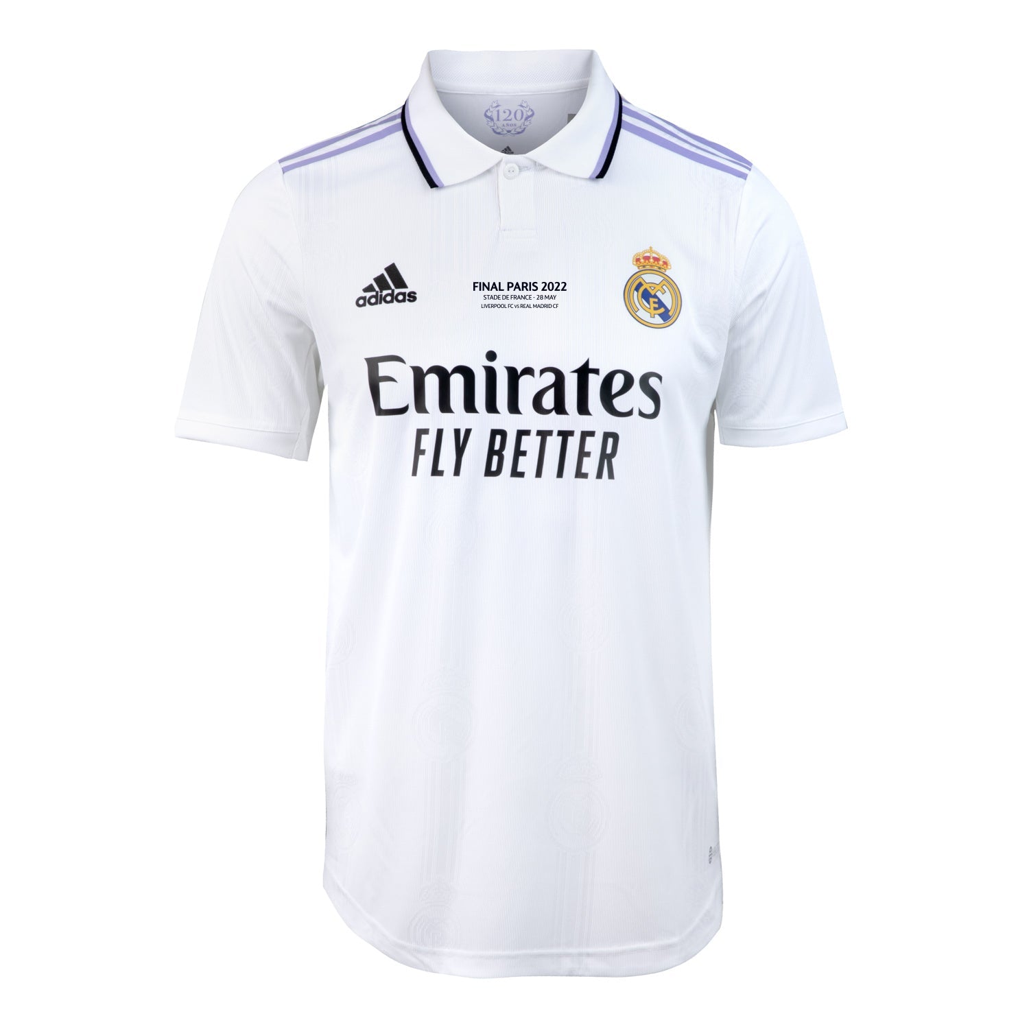 Camiseta Authentic Hombre Campeones 14 Primera Equipación Blanca  22/23