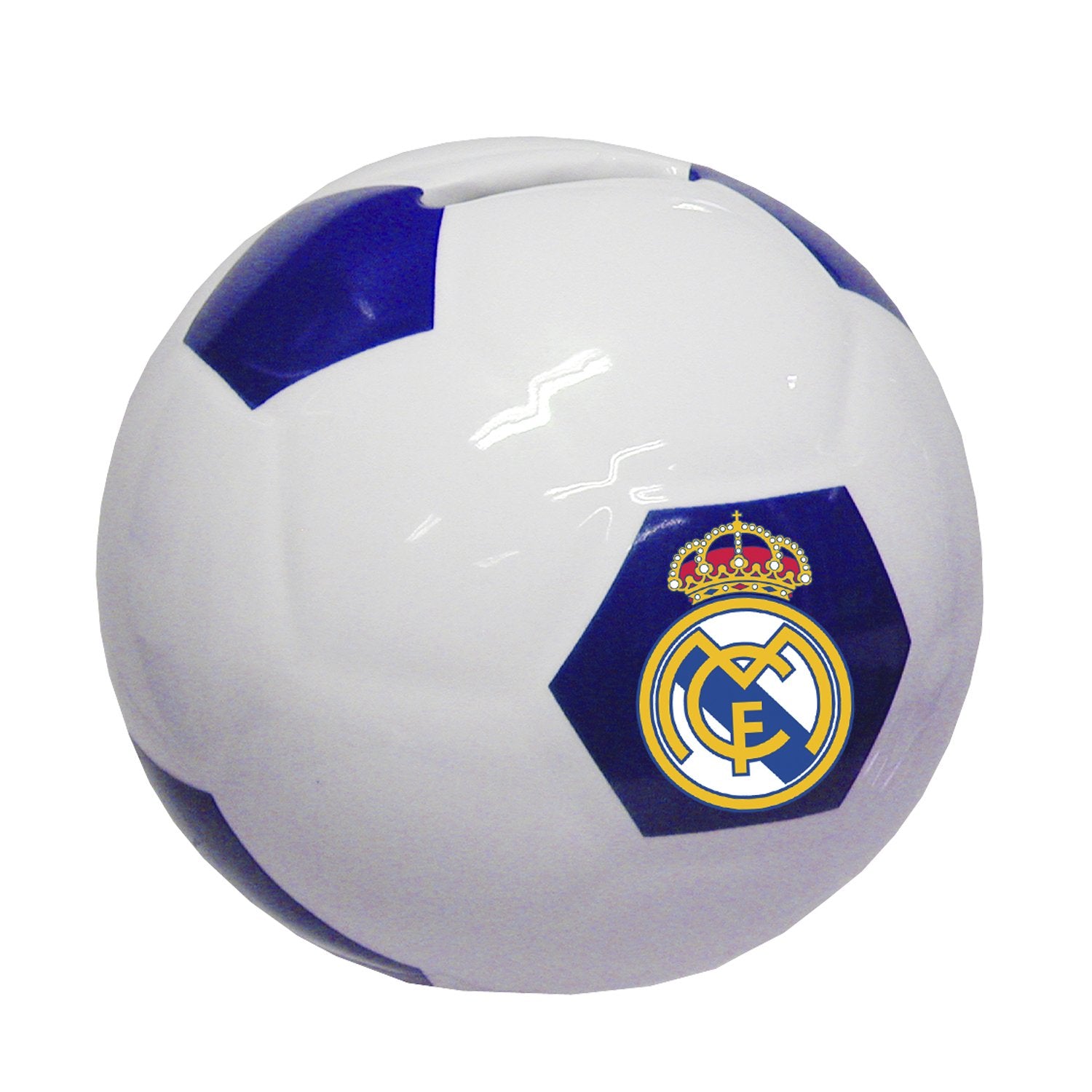 Hucha Balón Cerámica Real Madrid