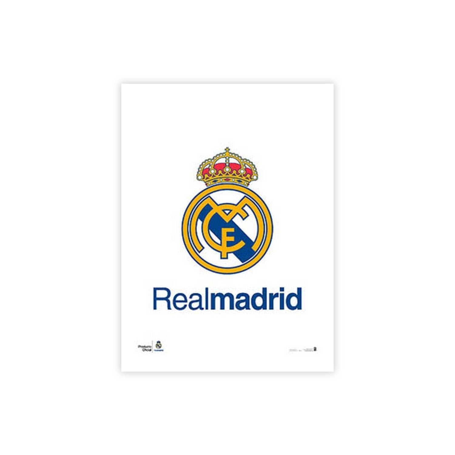 Mini Poster Escudo Real Madrid