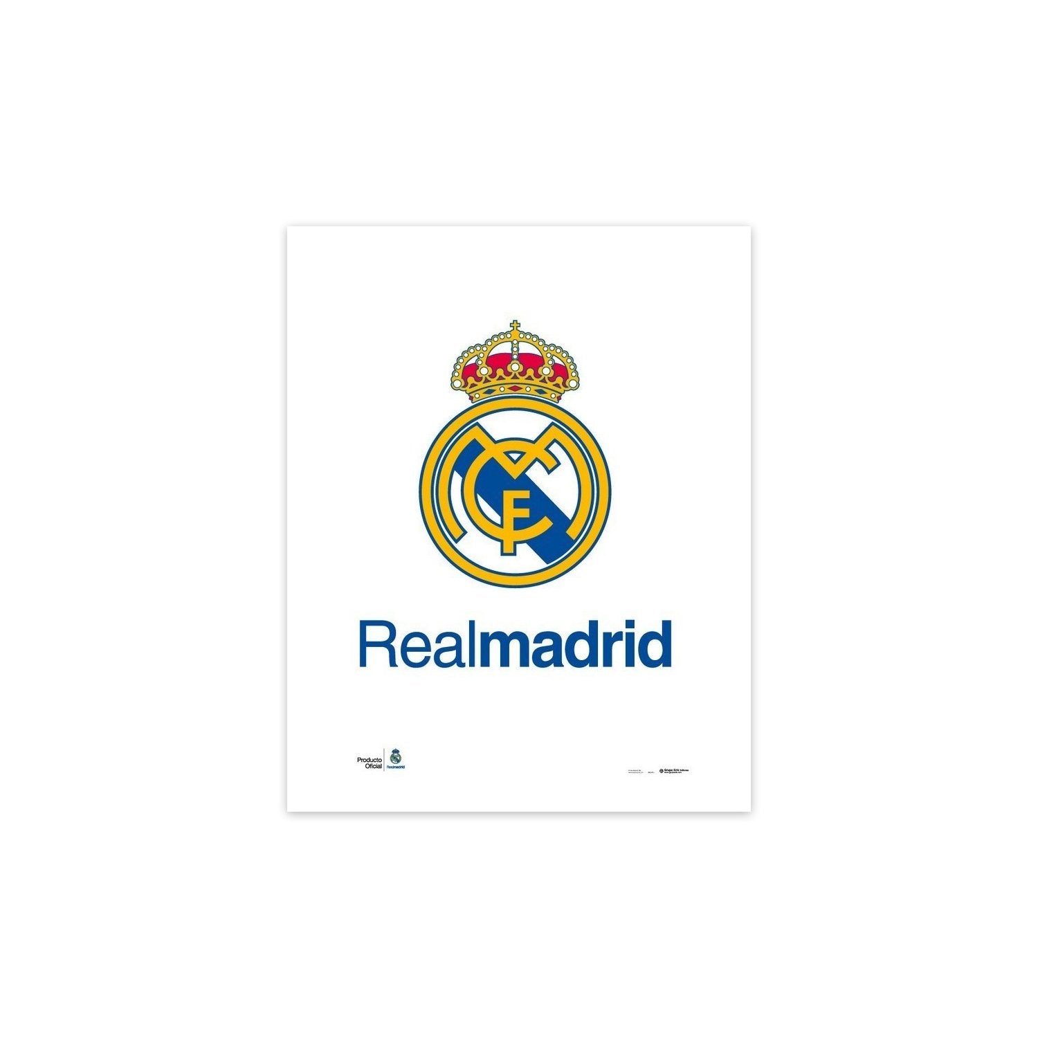 Poster Escudo Real Madrid