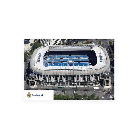 Mini Poster Estadio Santiago Bernabéu Real Madrid