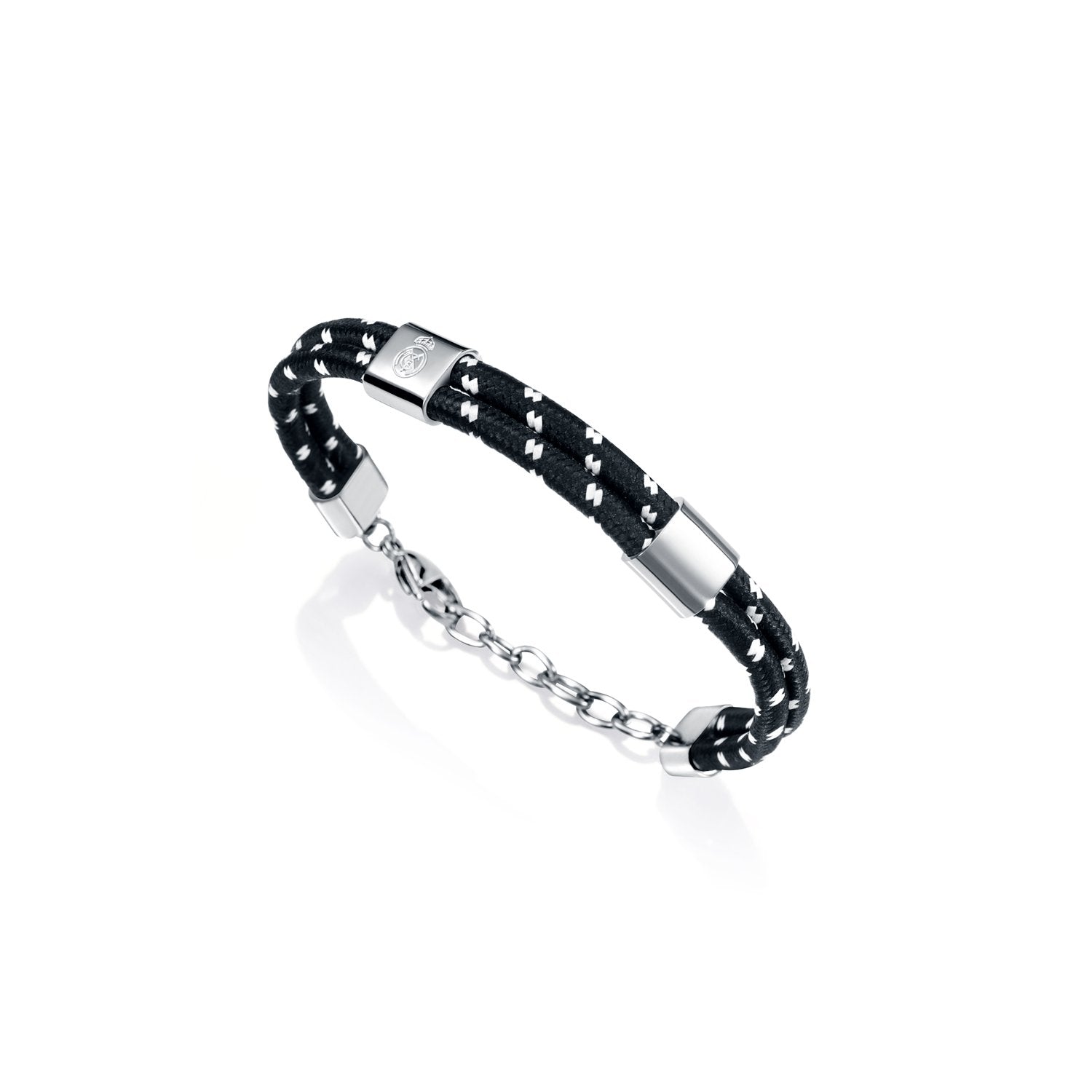 Pulsera Escudos Acero Viceroy Negra Real Madrid