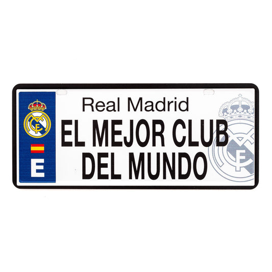 Real Madrid Matrícula El Mejor