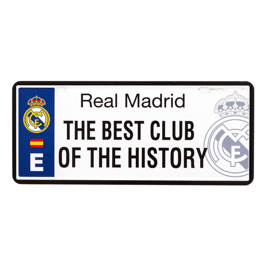 Real Madrid Matrícula The Best