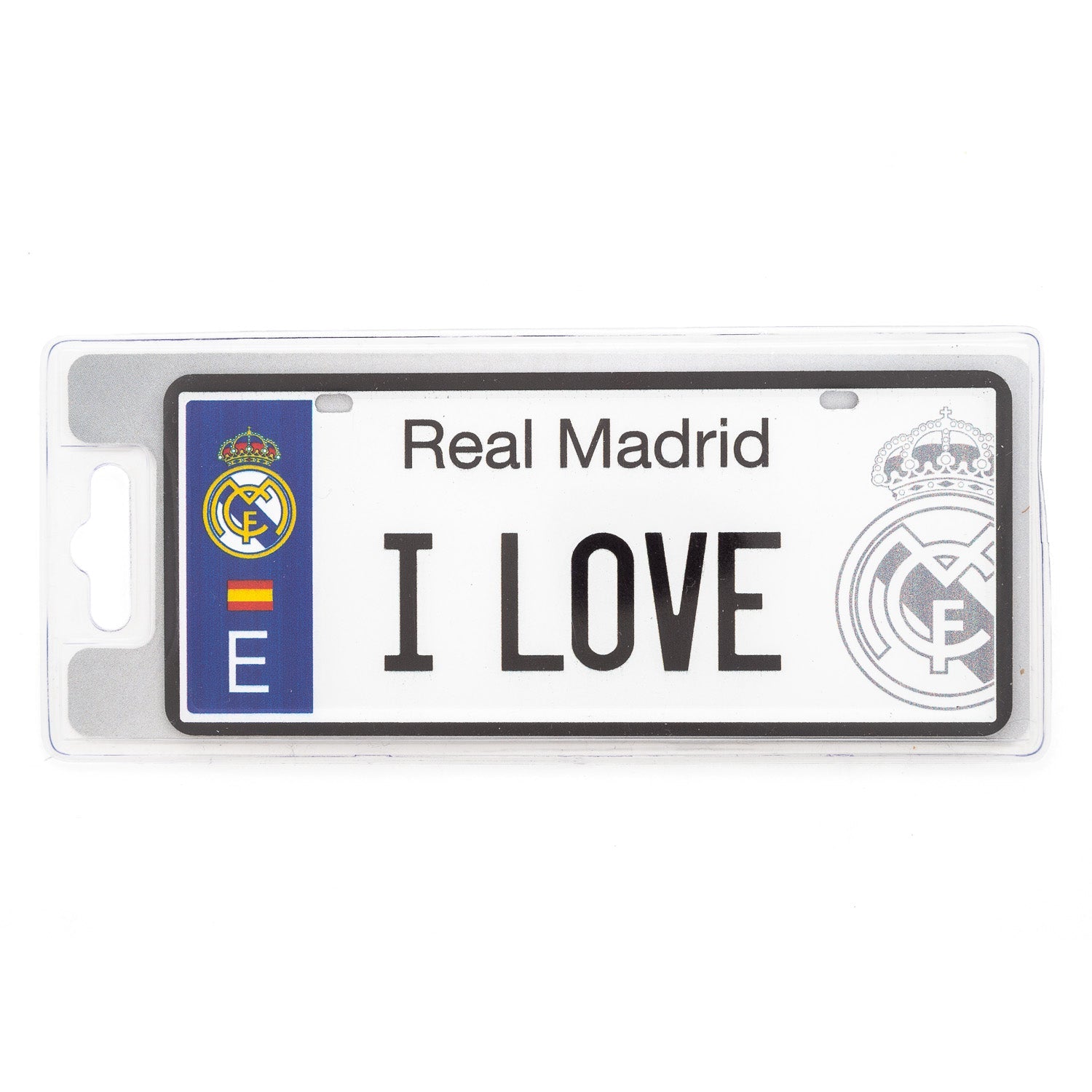 Real Madrid Matrícula I Love