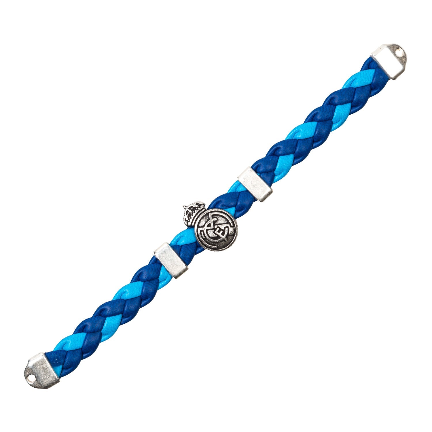 Pulsera Trenza Azul Marino Real Madrid