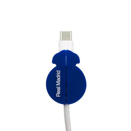 Protector Cables Escudo Real Madrid