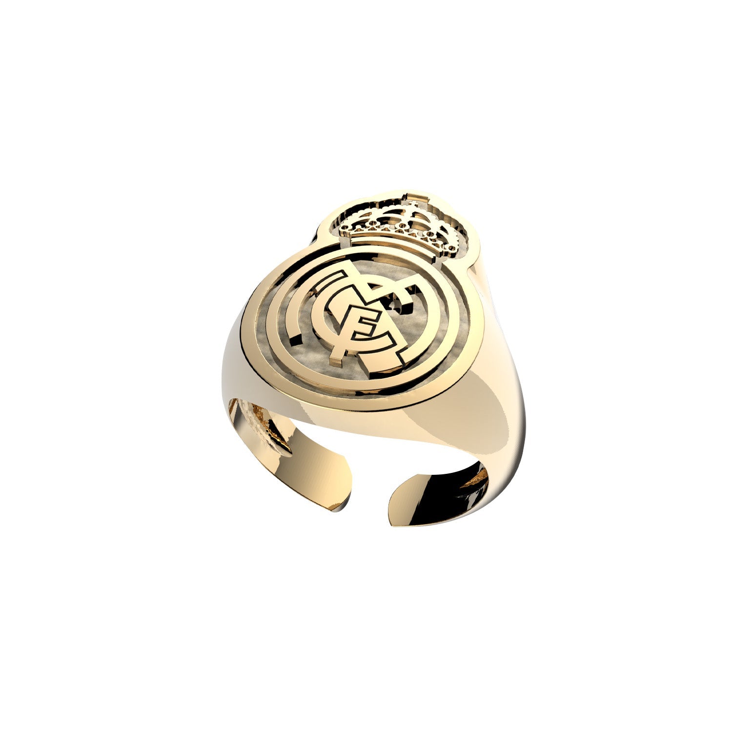 Sortija Escudo Oro Real Madrid