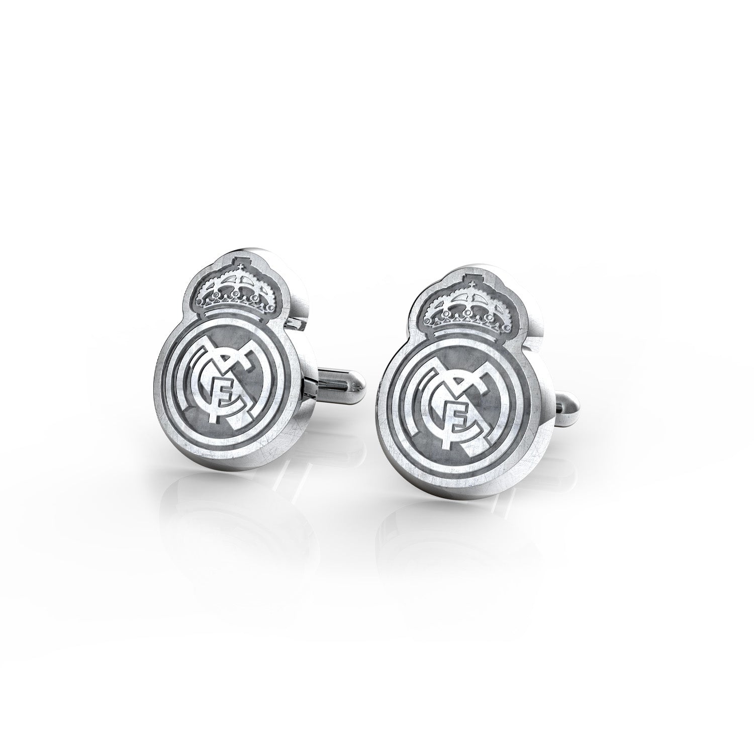 Gemelos Escudo Plata Real Madrid