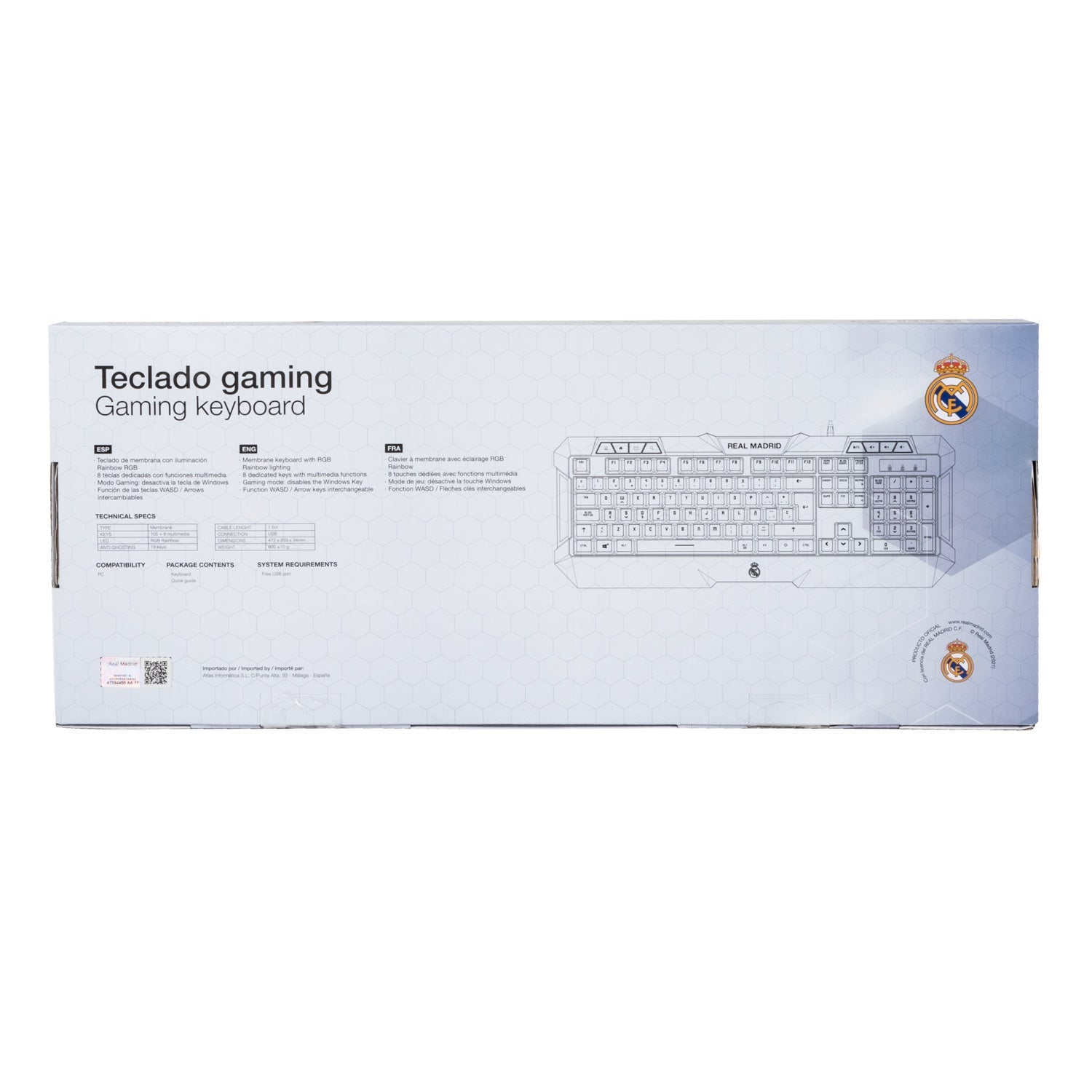 Gaming Led Keyboard Black